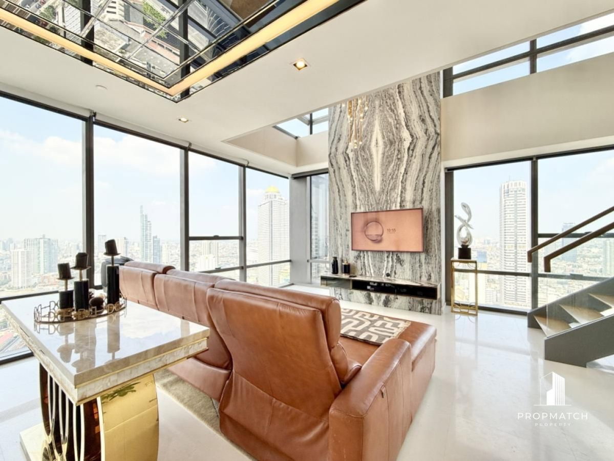 รูป PM031517 ✨Flash Deal ✨ The Bangkok Sathorn (1Bed 2Bath 120.5 SQM.) พร้อมอยู่ ! เพียง 120,000 บาทต่อเดือน Tel.0981315848 @propmatch - รูปที่ 6/23