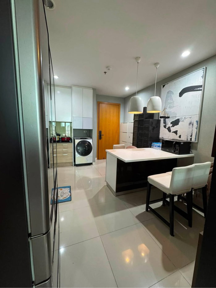รูป S136 ให้เช่าคอนโด Circle Condominium (เซอร์เคิล คอนโดมิเนียม) 2 ห้องนอน ใกล้ MRT เพชรบุรี ตกแต่ง พร้อมเข้าอยู่ - รูปที่ 8/9