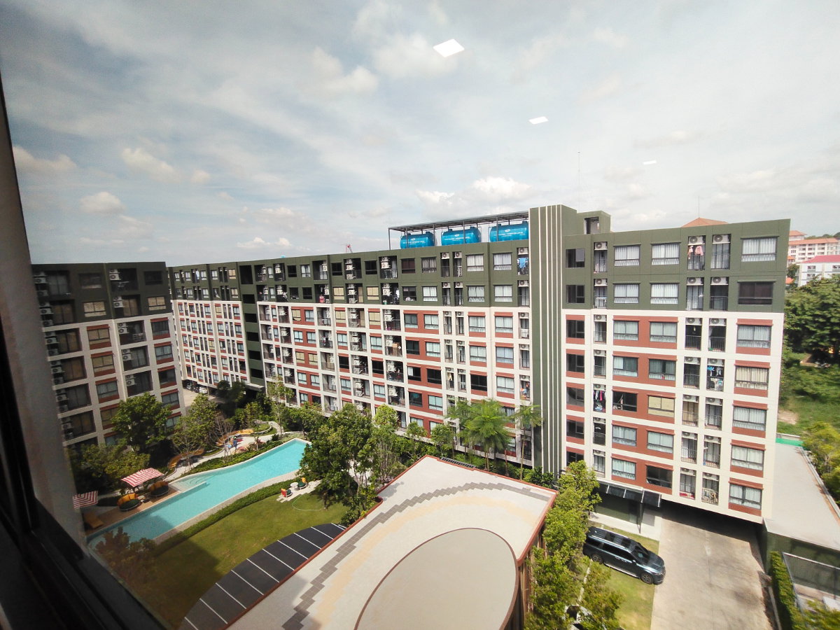 รูป K2002 ให้เช่าคอนโดใหม่ ดีคอนโด แคมปัส ขอนแก่น (D condo campus)  •ตึก B ชั้น 8 ขนาด 24.8ตรม.  - รูปที่ 8/23