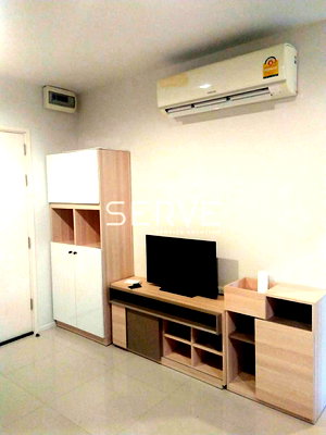 Condos for rent : 1 Bed Large Room City View Fully furnished Good Location Close To MRT Phra Ram 9  400 m.  @  Aspire Rama 9