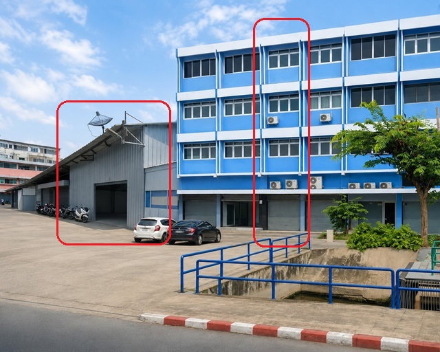 รูป 34ตรว. 304ตร.ม. BTSสะพานควาย 909ม.ทำเลรัชดา และโกดัง ตลาดสดห้วยขวางลดราคา40% โฮมออฟฟิศ 4.5ชั้น อินทามระ7-14 สุทธิสาร - รูปที่ 1/8