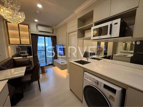1 Bed High Fl.30+ River View New Condo City View Fully furnished Close to Rama 3 and Sathorn area, Terminal 21 @ Nue Riverest Ratburana