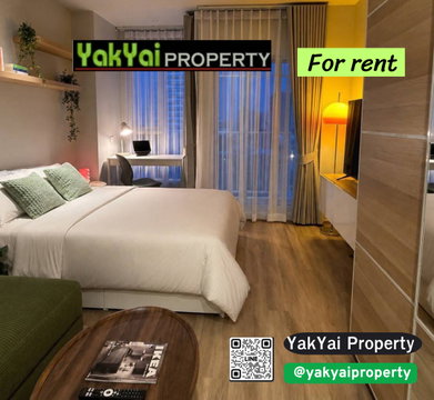 YAKYAI FOR RENT (Eng Below) Culture Thonglor – New rooms with unobstructed city views, just 250 meters from BTS Thonglor.