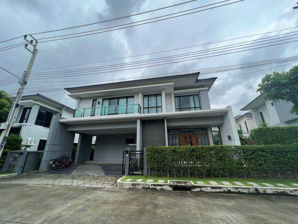 รูป ให้เช่า บ้านเดี่ยว 2 ชั้น เดอะ ซิตี้ ราชพฤกษ์ - สวนผัก บ้านเดี่ยว 2 ชั้น ที่ดิน 82 ตร.ว. พื้นที่ใช้สอย 309 ตร.ม. 4 ห้องนอน 5 ห้องน้ำ พร้อมเข้าอยู่ - รูปที่ 1/10