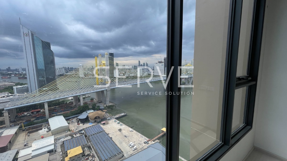 รูป 🔥ห้องใหม่แกะกล่อง 1นอน  ตกแต่งดี ชั้นสูง วิวดีมาก เฟอร์แน่น คอนโดใหม่ติดริมแม่น้ำ ทำเลดีๆ ใกล้พระราม 3 ,สาทร @ Nue Riverest Ratburana - รูปที่ 4/7