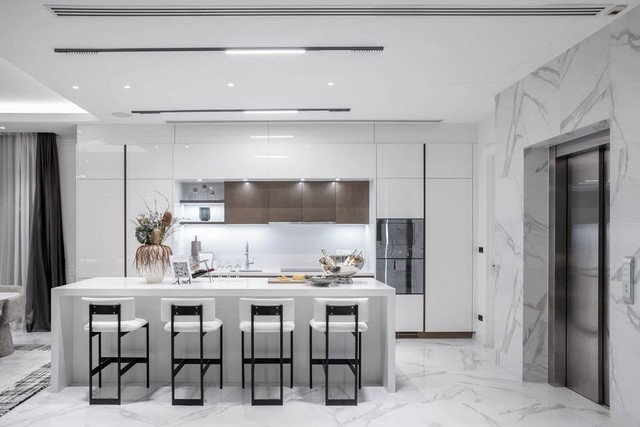 รูป HR3498ขายบ้านเดี่ยว Super Luxury 3.5 ชั้น เอกมัย 22 สุขุมวิท 63 ตกแต่งหรูสไตล์นิตยสาร มีลิฟต์และสระว่ายน้ำส่วนตัว - รูปที่ 9/26