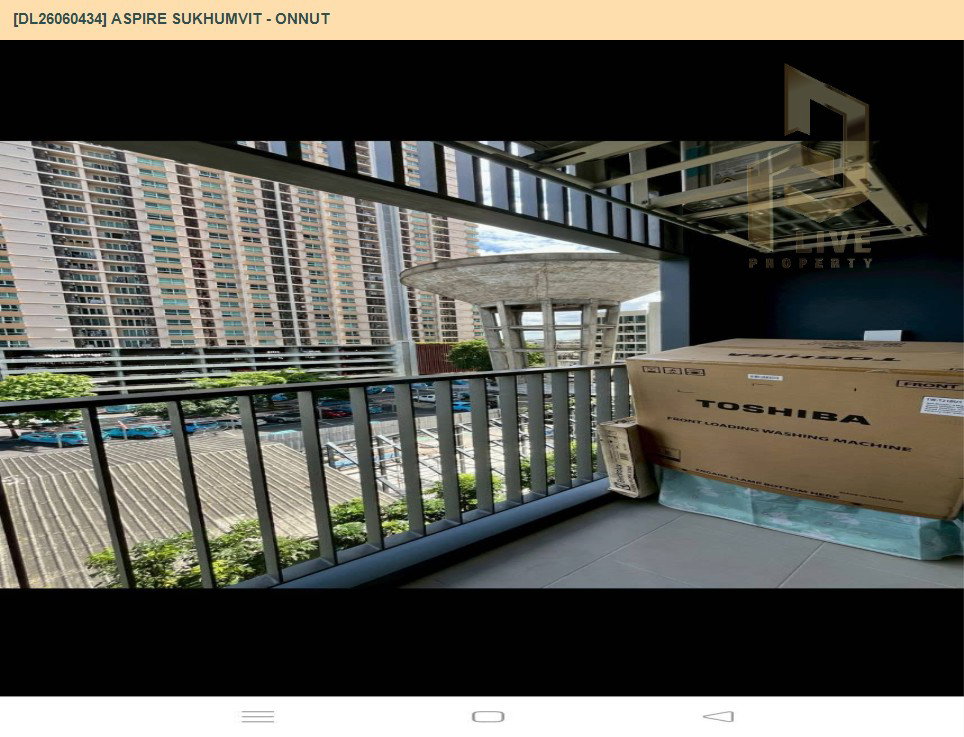 รูป DL26060434 ให้เช่าคอนโด แอสปาย สุขุมวิท - อ่อนนุช (Aspire Sukhumvit - Onnut) ใกล้ BTS อ่อนนุช พร้อมเข้าอยู่ โทรด่วน 0614453194 LineID @952jdxxk - รูปที่ 12/13