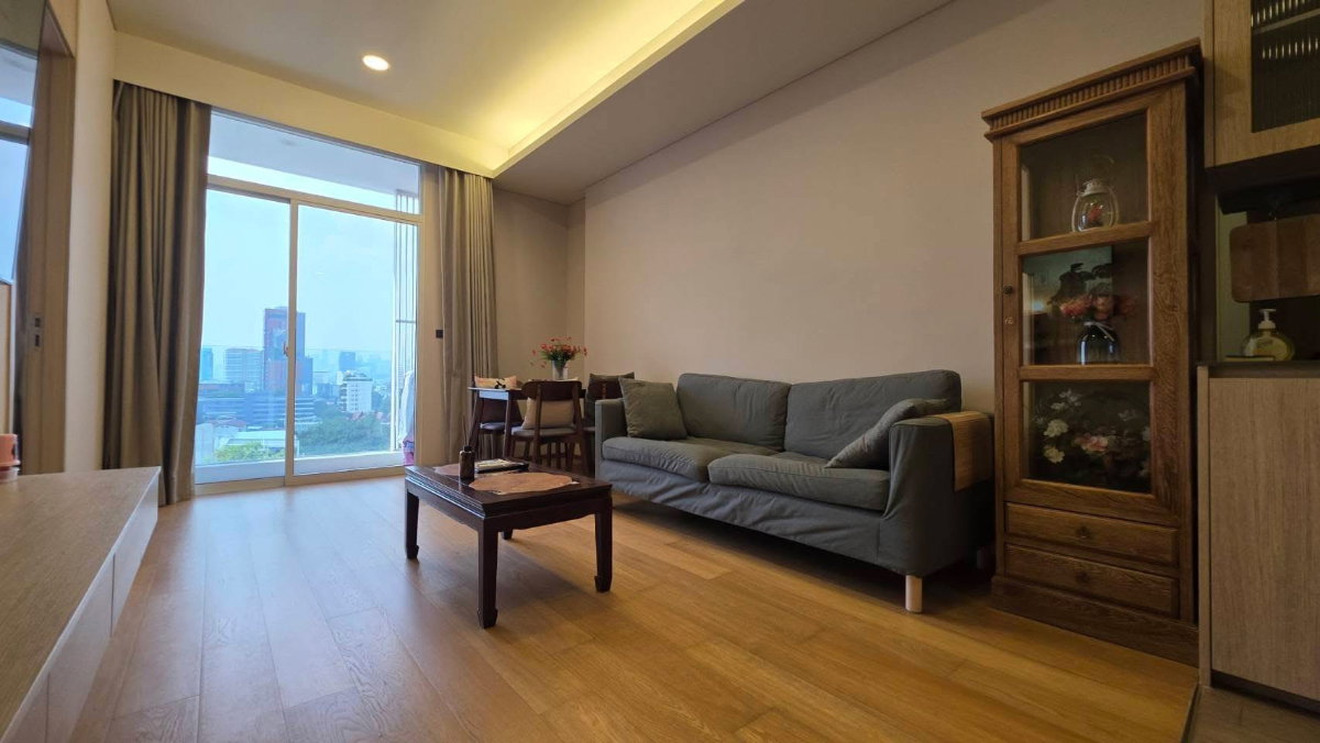 รูป (TT263)เช่าคอนโด Siamese Exclusive สุขุมวิท 42 ชั้น 11 ขนาด 52 ตร.ม 2 ห้องนอน 1 ห้องน้ำ(มีอ่างน้ำ) เฟอร์นิเจอร์ครบ ใกล้ BTS เอกมัย เกจเวย์เอกมัย - รูปที่ 5/16