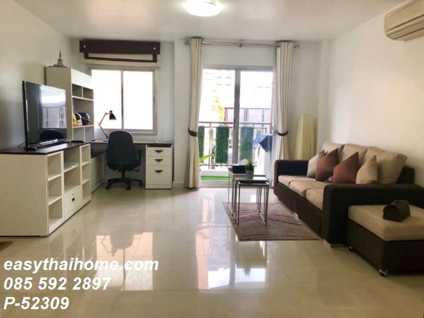 รูป P-52309 > คอนโดให้เช่า Condo One Siam 1 ห้องนอน ชั้น 5 วิวสวนพิพิธภัณฑ์จิมทอมสัน ใกล้ BTS สนามกีฬาแห่งชาติ Line: @easythaihome 085-592-2897 - รูปที่ 10/14