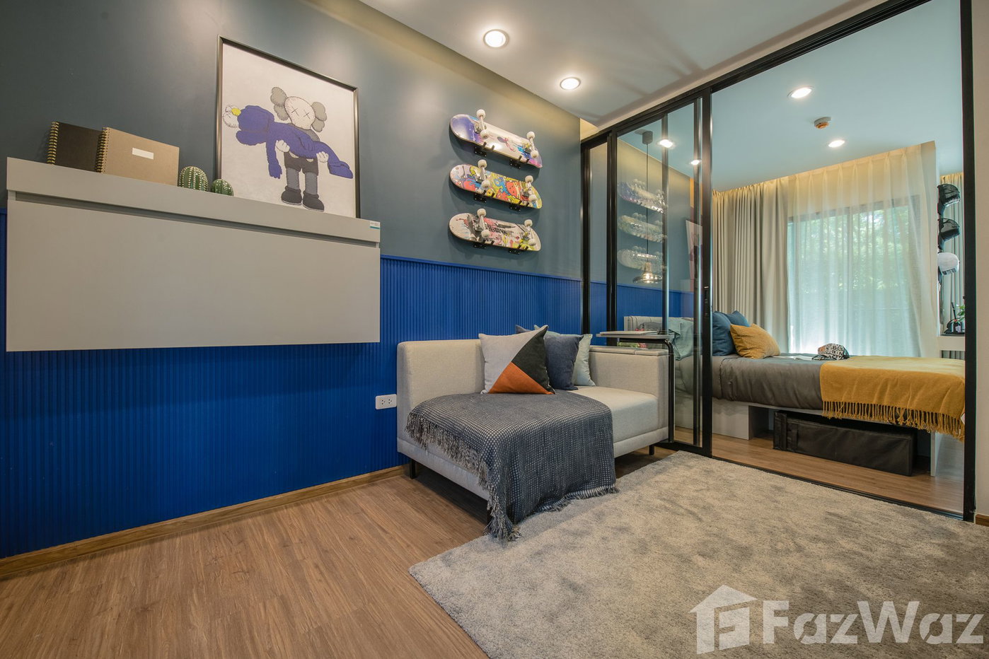 รูป ขาย คอนโด 1 ห้องนอน ในโครงการ นิช โมโน พระราม 9 5849888 - รูปที่ 6/9
