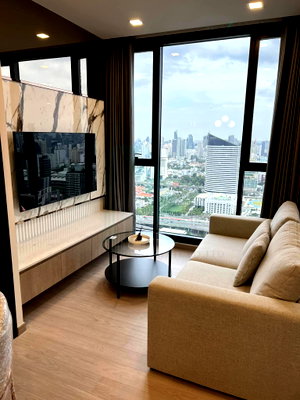 Condos for rent : 🔺 For Rent Condo ONE9FIVE ASOKE - RAMA 9 Building A, Floor 43,1 bed room, Room size 36.00 sqm