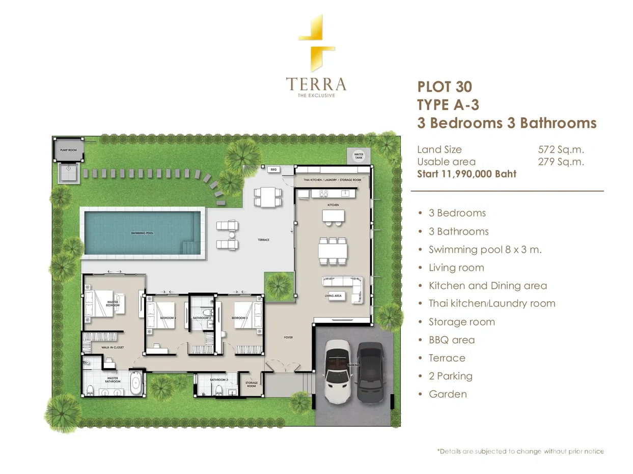 picture 3 Bedroom Villa for sale at Terra The Exclusive 6448231 - 34/34