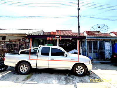 ทาวน์โฮม ปทุมธานี : ทาวน์เฮ้าส์ 18 ตร.วา เรือนสุข 2 ธัญบุรี ปทุมธานี 800,000
