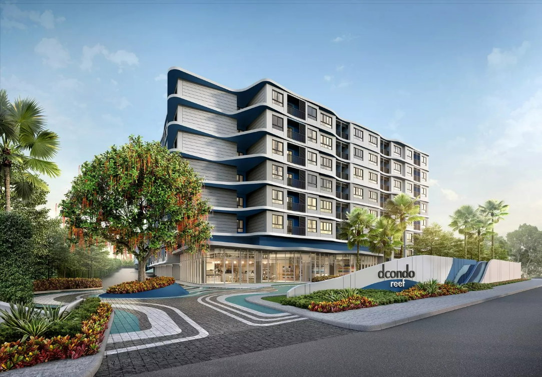 รูป D Condo Reef Phuket | 1BR | Building A, 6th Floor | Mountain View | Fully Furnished | Wi-Fi Included | THB 20,000/Month - รูปที่ 3/5