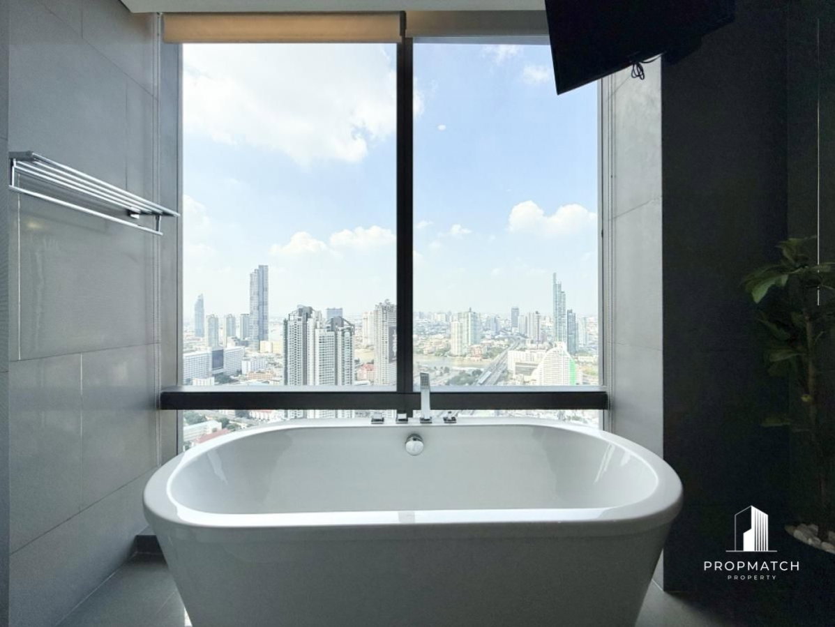 รูป PM031517 ✨Flash Deal ✨ The Bangkok Sathorn (1Bed 2Bath 120.5 SQM.) พร้อมอยู่ ! เพียง 120,000 บาทต่อเดือน Tel.0981315848 @propmatch - รูปที่ 20/23