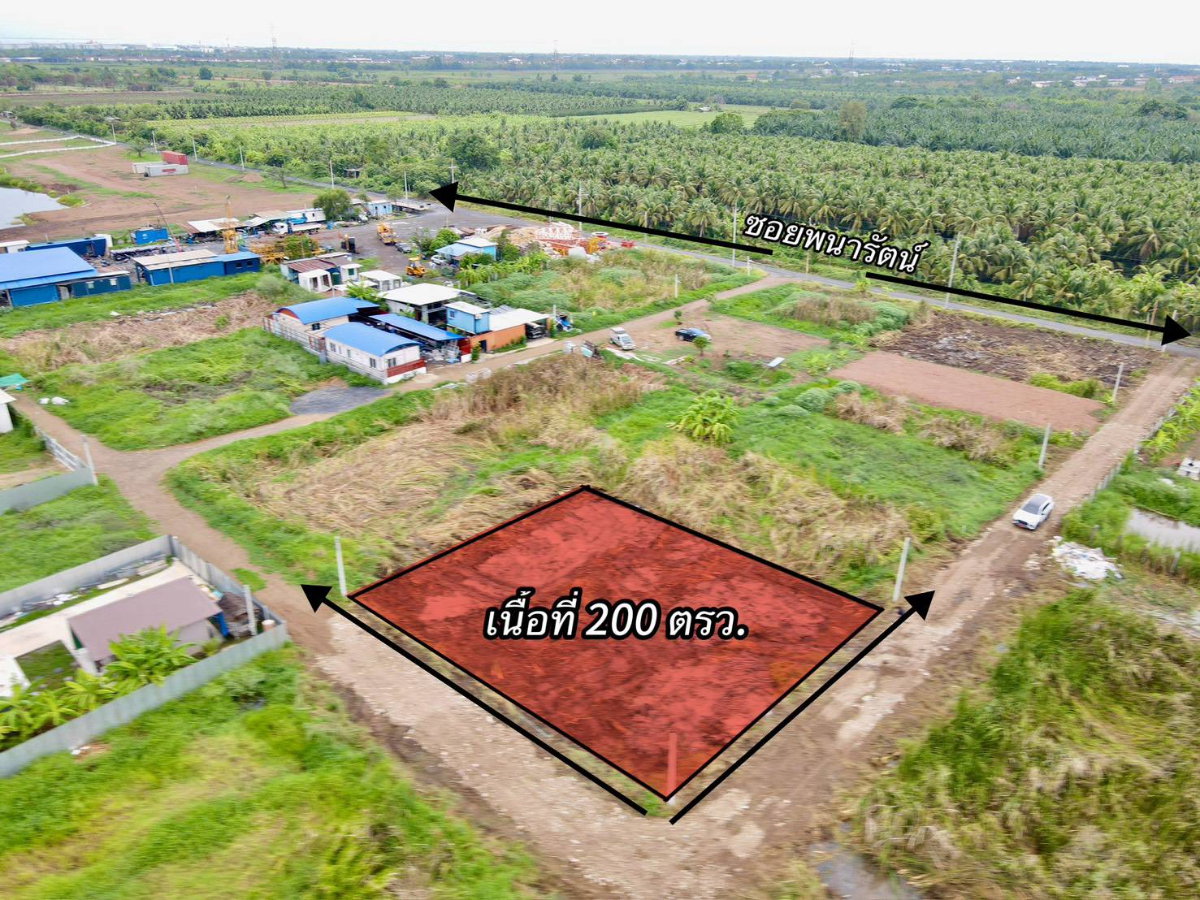 รูป 📢 ขายที่ดินแปลงเล็ก เหมาะทำบ้านพัก ซ.พนารัตน์คลอง 9 อ.หนองเสือ จ.ปทุมธานี - รูปที่ 3/8