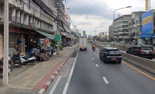 รูป ขายที่ดิน ถนนพัฒนาการ ใกล้มหาวิทยาลัยเกษมบัณฑิต - รูปที่ 2/4