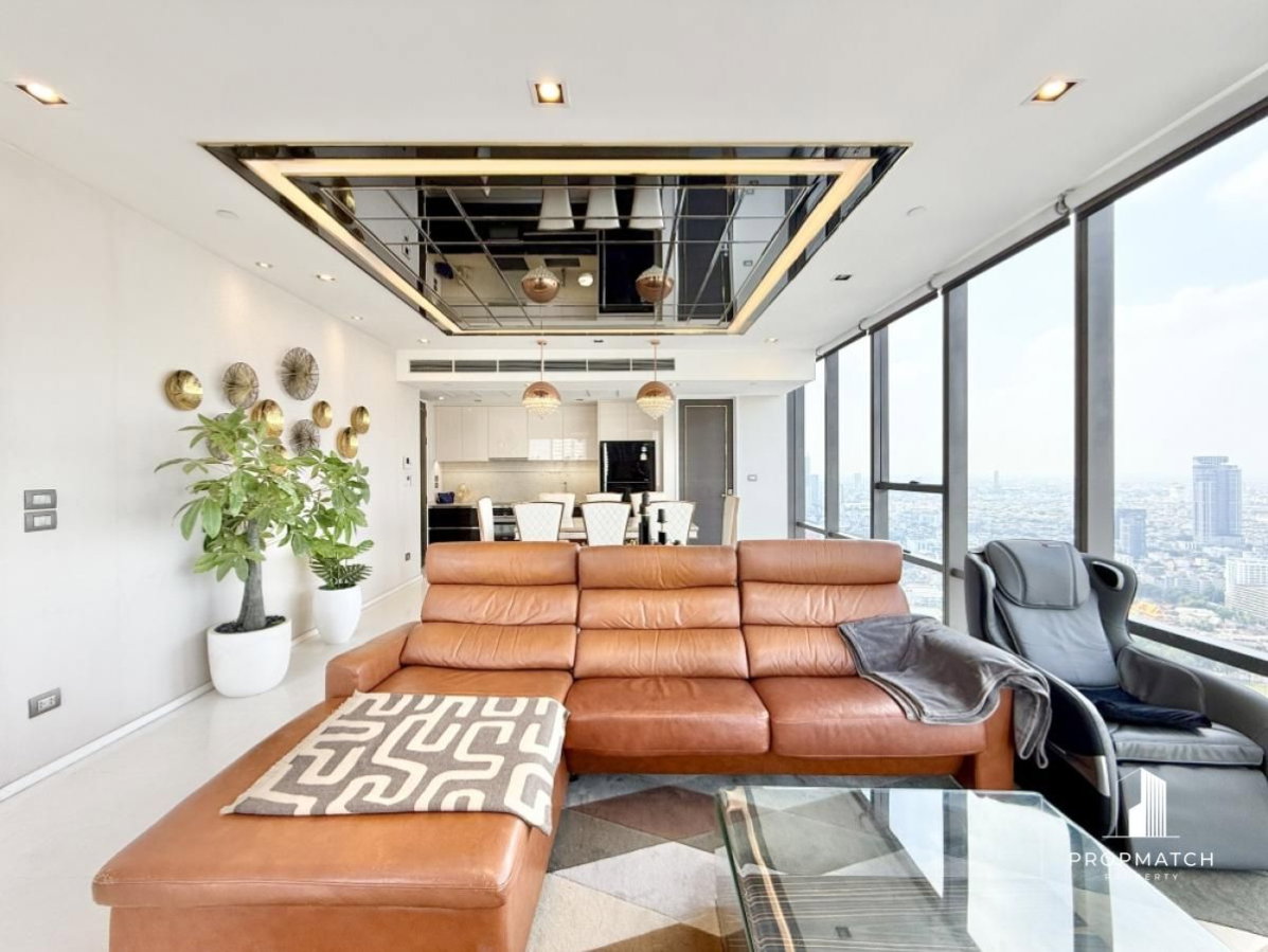 รูป PM031517 ✨Flash Deal ✨ The Bangkok Sathorn (1Bed 2Bath 120.5 SQM.) พร้อมอยู่ ! เพียง 120,000 บาทต่อเดือน Tel.0981315848 @propmatch - รูปที่ 2/23
