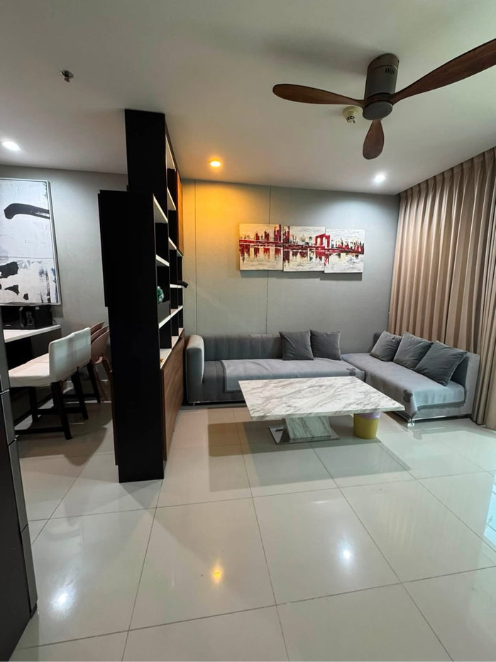 รูป S136 ให้เช่าคอนโด Circle Condominium (เซอร์เคิล คอนโดมิเนียม) 2 ห้องนอน ใกล้ MRT เพชรบุรี ตกแต่ง พร้อมเข้าอยู่ - รูปที่ 5/9