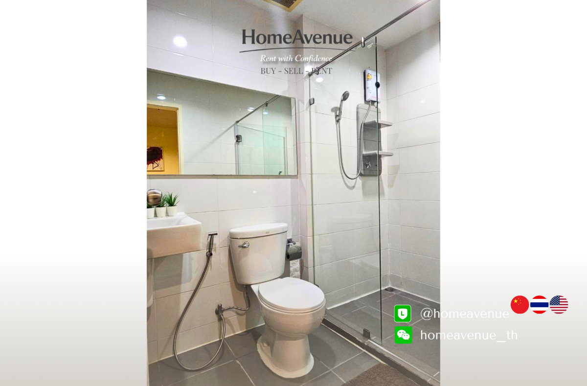 รูป ✨ 1Bed 🚇 ใกล้MRT พระราม 9💥📲 Line: @homeavenue ⭐HA-1268 (IMG-1280) - รูปที่ 4/4