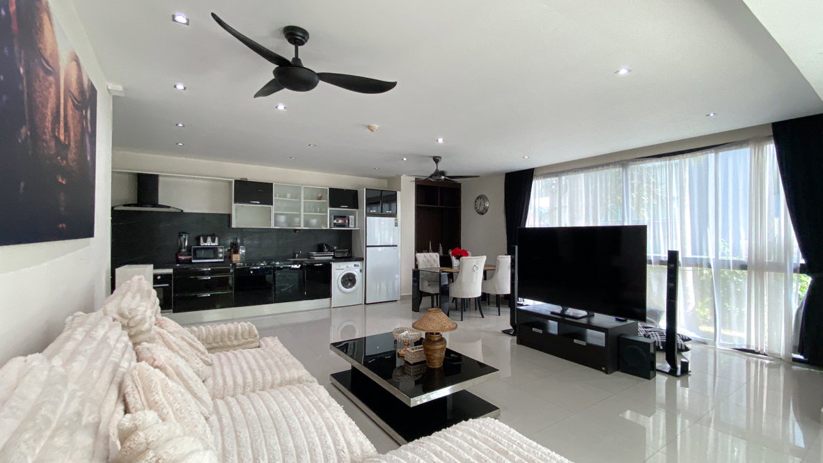 picture 🛏️ 2 Bed - 🛁 3 Bath - 🏙️ Garden View - 🌏 FOREIGN name - 🏢 The Park Condominium Jomtien - Ref: PARKJ05 - 26/28