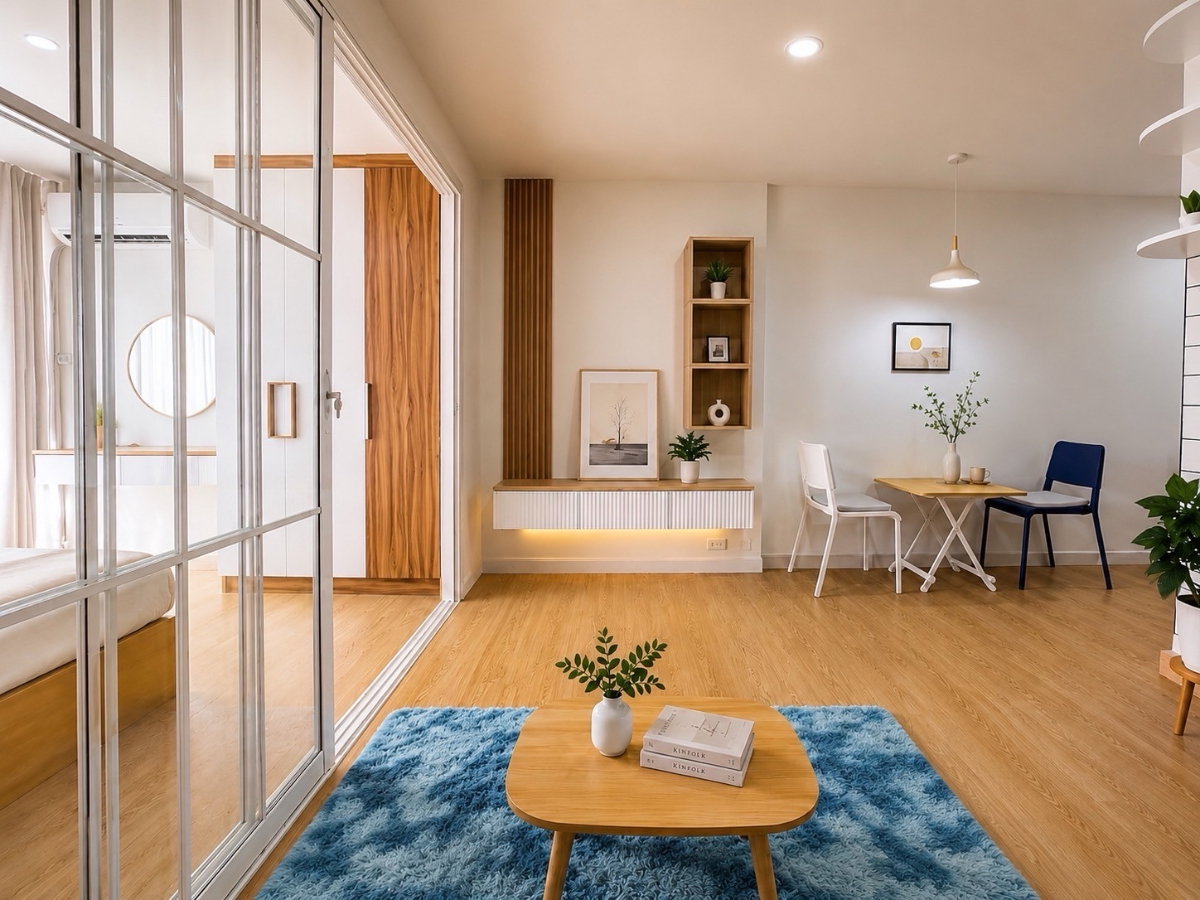 รูป ขายคอนโด ซิตี้ วิลล่า - City villa ลาดพร้าว รีโนเวทสวย เฟอร์ครบ พร้อมอยู่ ราคาถูกที่สุด เพียง 1.19 ล้านบาท - รูปที่ 4/7