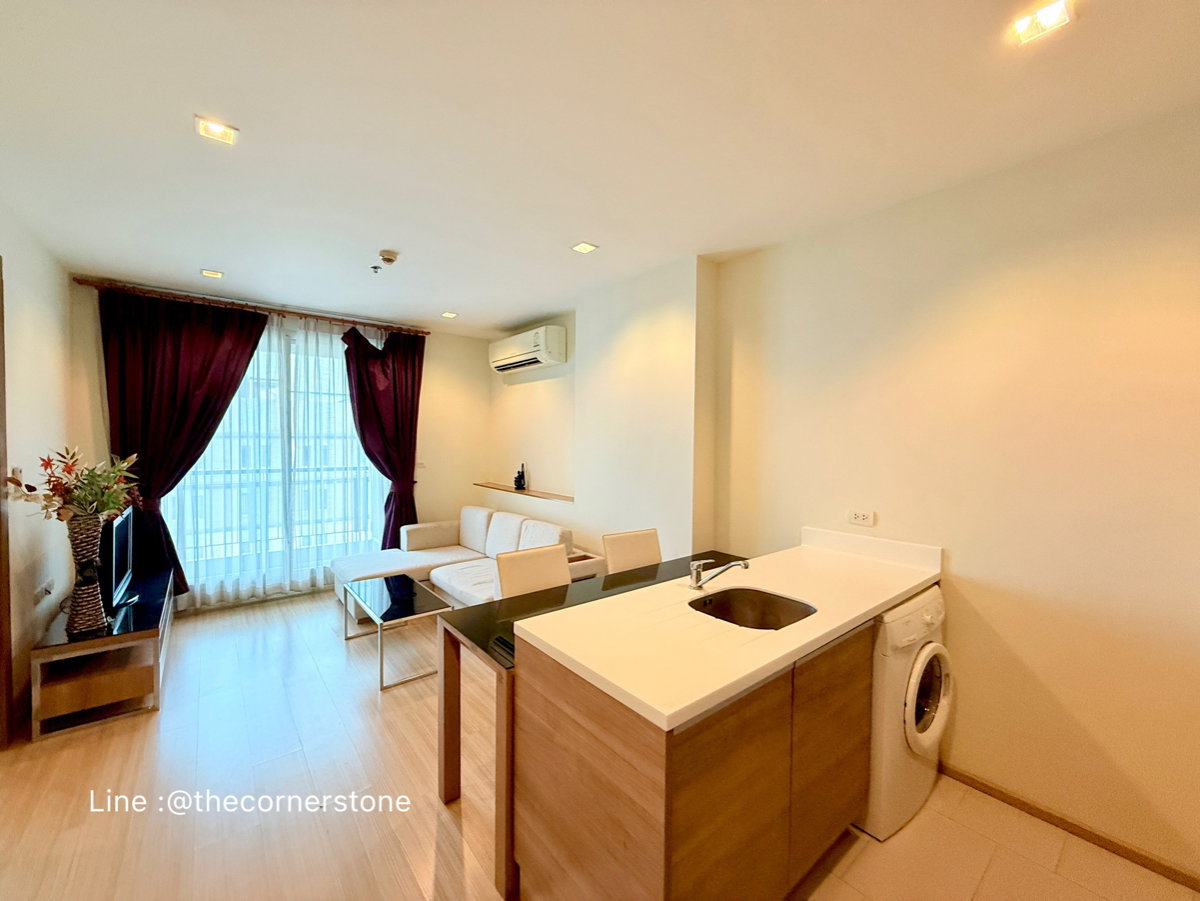 picture Ready to move in💎"𝐑𝐡𝐲𝐭𝐡𝐦 𝐑𝐚𝐭𝐜𝐡𝐚𝐝𝐚-𝐇𝐮𝐚𝐢𝐤𝐡𝐰𝐚𝐧𝐠"💎 1 Bed 1 Bath 46 Sq.m. Near : MRT-Huaikhwang - 2/12