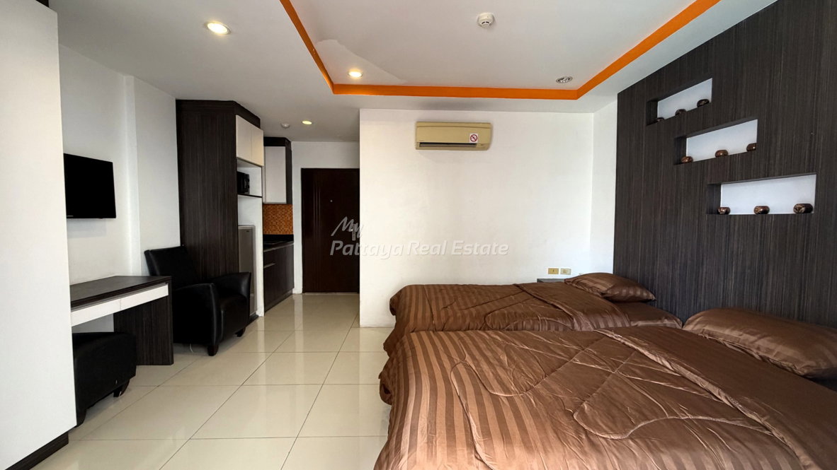 รูป 🛏️ Studio - 🛁 1 ห้องน้ำ - 🏙️ Pool View - 🌏 ชื่อชาวต่างชาติ - 🏢 New Nordic VIP 3 Pattaya - รหัส: VIP304 - รูปที่ 3/9