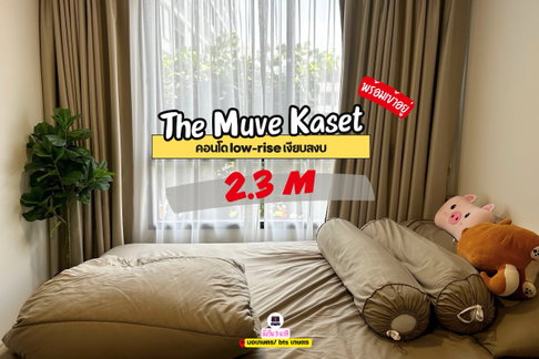 🎓🎓 For Sale The Muve Kaset 📍Close to Kasetsart University