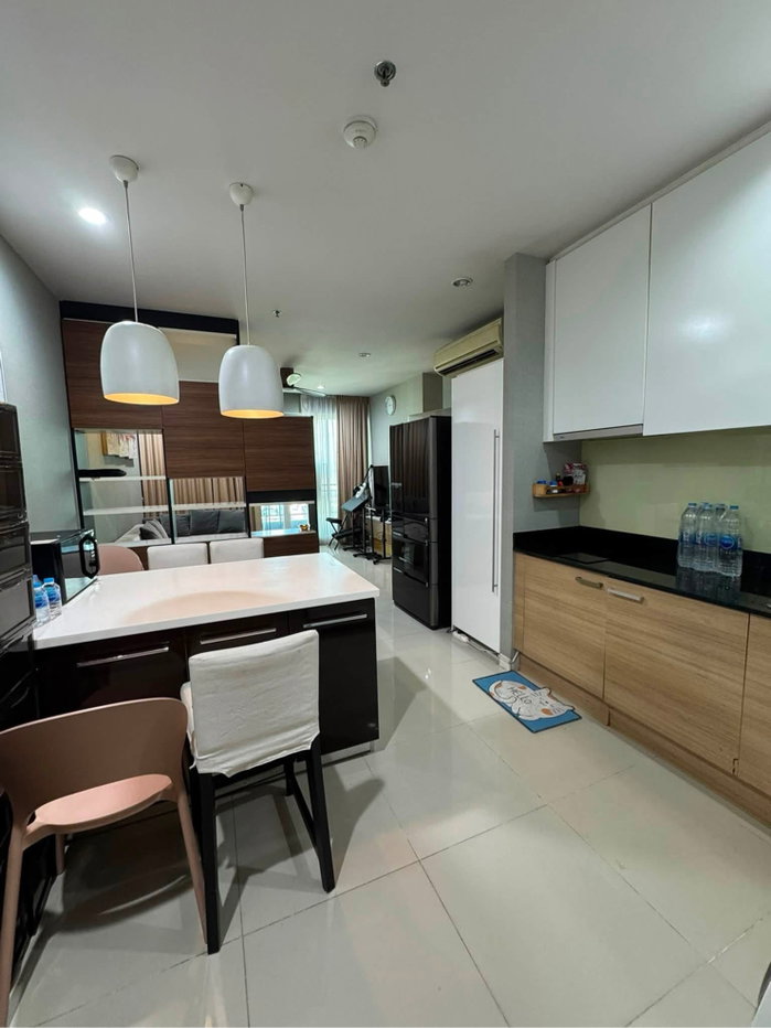 รูป S136 ให้เช่าคอนโด Circle Condominium (เซอร์เคิล คอนโดมิเนียม) 2 ห้องนอน ใกล้ MRT เพชรบุรี ตกแต่ง พร้อมเข้าอยู่ - รูปที่ 7/9