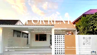Houses for rent Promenada Chiang Mai : R-107 🏡 Single-story detached house for rent | Siriwattananiwet Village, Nong Hoi, Chiang Mai
