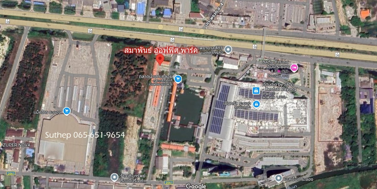 รูป สำนักงานให้เช่า ทำเลดี ใจกลางเมืองระยอง ใกล้เซ็นทรัลและบิ๊กซี ระยอง 200 เมตร ทับมา ระยอง - รูปที่ 21/21