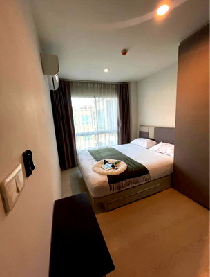 Condos for rent : Niche ID Sukhumvit 113 | 28 Sq.m. Near BTS Samrong | **Rent 9,000 baht** Viewing Add Line ID : @property.ma