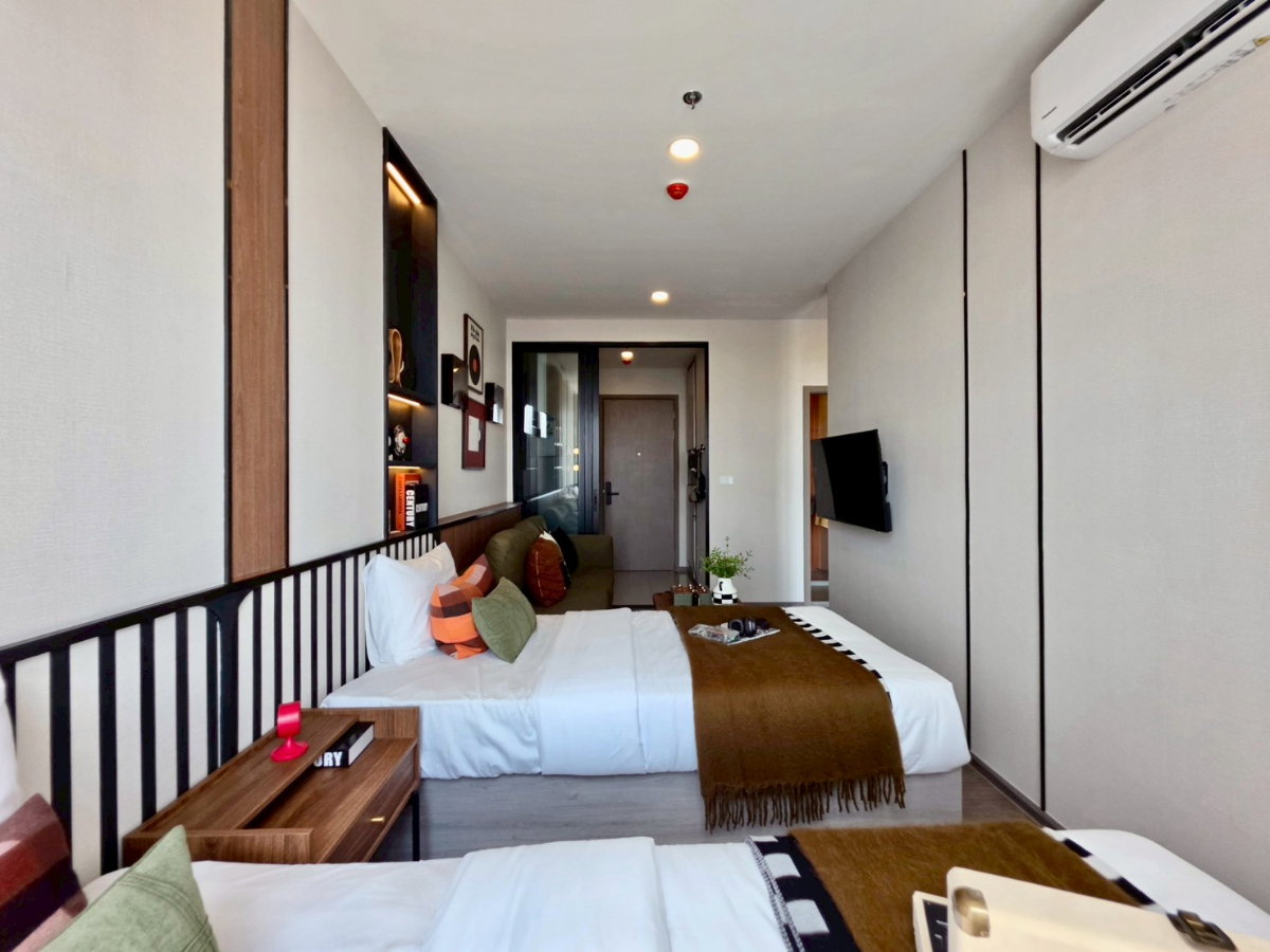 รูป ​⛱️ บ้านพักตากอากาศหลังที่สองริมทะเลบางแสน ห้องฟังก์ชันดีดีไซน์สวยตอบโจทย์ทุกไลฟ์สไตล์ที่ Origin Play บางแสน เริ่ม 2.39 ลบ* 👉 📞 093-168-1685 - รูปที่ 2/7