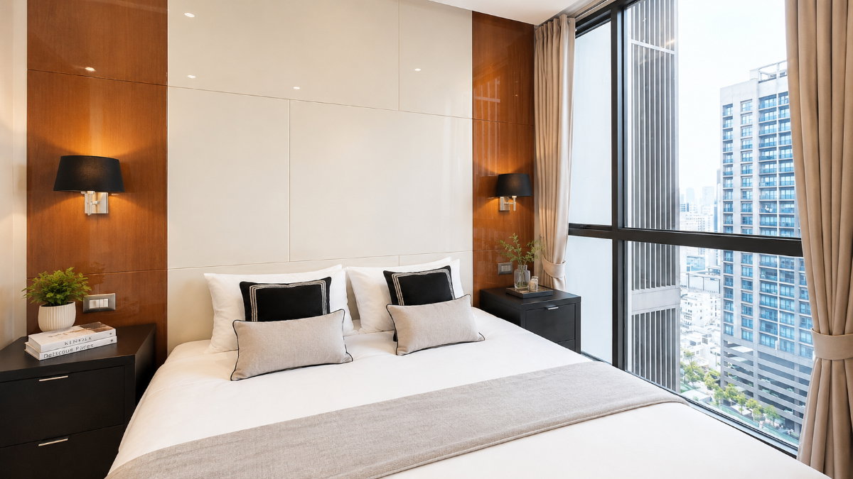 รูป 🍀🍀 Fully furnished💝 ให้เช่า📌 ดิ แอดเดรส สุขุมวิท 28(Line:@rent2022)BTS พร้อมพงษ์✨พร้อมเข้าอยู่🔖A02334 - รูปที่ 3/9
