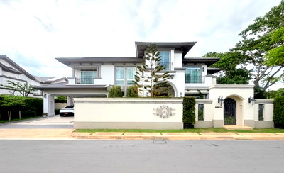 บ้านเดี่ยว เขตบางเขน : Rare Item! ขายบ้าน นันทวัน รามอินทรา-พหลโยธิน 50 หลังมุม 403ตรม. 4นอน ติดคลับเฮ้าส์ สภาพป้ายแดง ตกแต่งสวย+Solar Cell ทิศใต้ลมดี ราคาดีที่สุด
