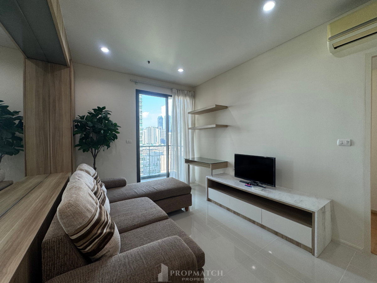 รูป PM024587 ✨Flash Deal ✨ Villa Asoke (1Bed 1Bath 49 SQM.) พร้อมอยู่ ! เพียง 24,000 บาทต่อเดือน Tel.0981315848 @propmatch - รูปที่ 1/7