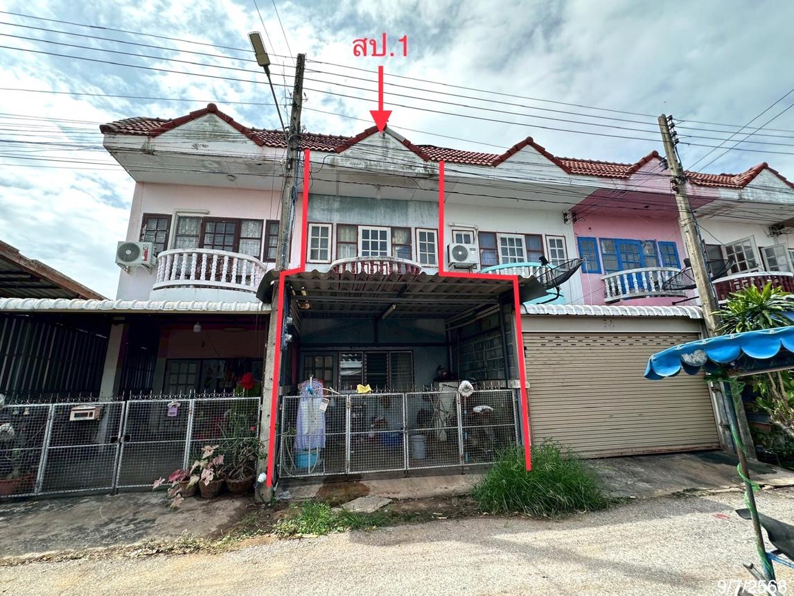 รูป ทาวน์เฮ้าส์ 14 ตร.วา ชัยบาดาล ลพบุรี 600,000 - รูปที่ 8/18