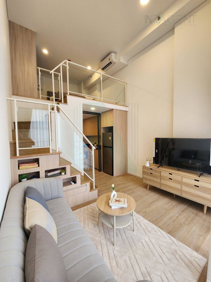 รูป 🔺 ให้เช่าคอนโด แลนด์มาร์ค แอทเอ็มอาร์ทีเอ สเตชั่น อาคาร B ชั้น 15 Duplex ขนาด 37 ตรม ใกล้ MRT พระราม 9 - รูปที่ 3/8