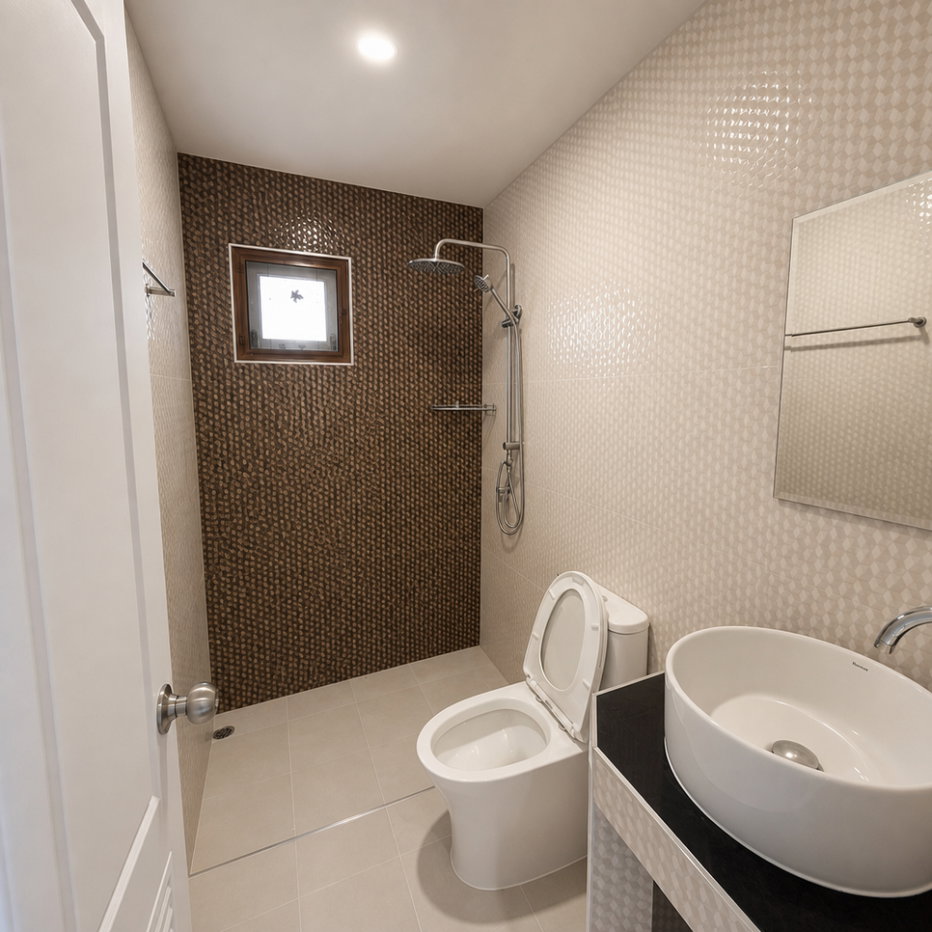 รูป บ้านเดี่ยวหลังมุม รีโนเวทใหม่ทั้งหลัง 60 ตร.ว. 3 นอน 3 น้ำ พื้นที่ใช้สอยกว้าง พร้อมครัวต่อเติมครบ อยู่สบายในหมู่บ้านเดอะวิลเลจ - รูปที่ 6/16