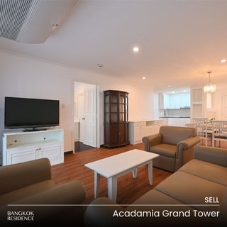 🏙️ ขายคอนโด Acadamia Grand Tower ห้องใหญ่ 88.28 ตร.ม. ใจกลางอโศก เพียง 9.99 ล้านบาท