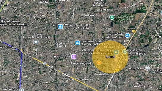 รูป ขายที่ดินพร้อมสิ่งปลูกสร้าง นาคนิวาส ซอย 2 ใกล้ Central EastVille - รูปที่ 4/4