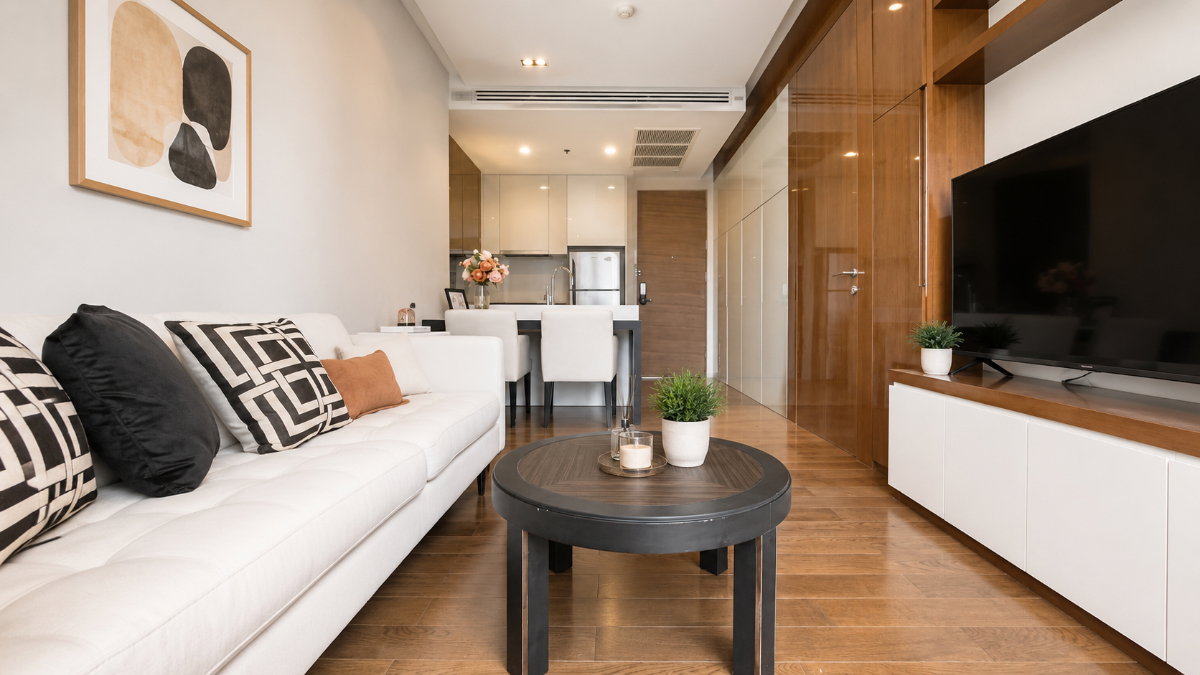 รูป 🍀🍀 Fully furnished💝 ให้เช่า📌 ดิ แอดเดรส สุขุมวิท 28(Line:@rent2022)BTS พร้อมพงษ์✨พร้อมเข้าอยู่🔖A02334 - รูปที่ 6/9