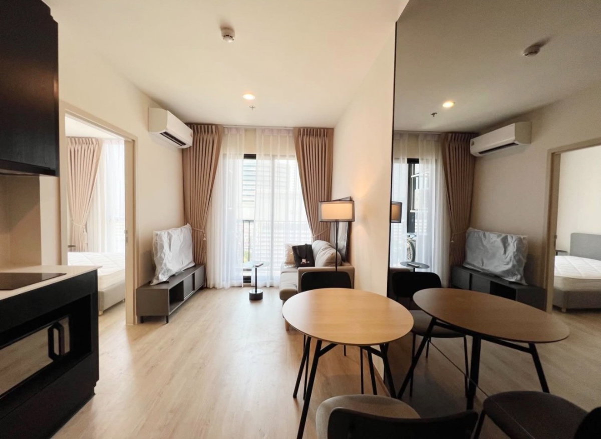 รูป ให้เช่าคอนโด : นิว ดริสทิค อาร์9 ห้องใหม่ เฟอร์ครบ ใกล้ MRTพระราม9 (Nue District R9) - รูปที่ 4/6