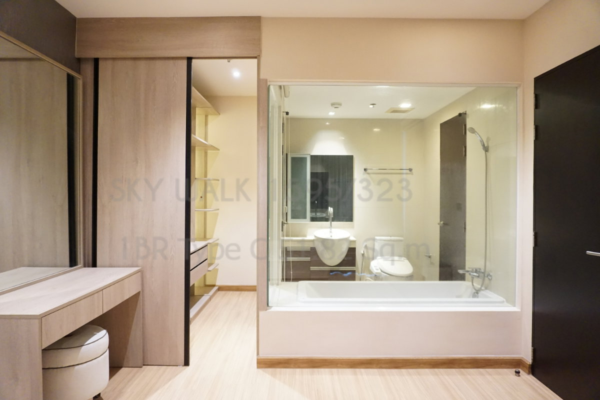 รูป ให้เช่า สกาย วอล์ค เรสซิเดนซ์ 1 ห้องนอน 1 ห้องนำ้ 50 ตรม. ค่าเช่า 25,000 บาท/เดือน - รูปที่ 13/15