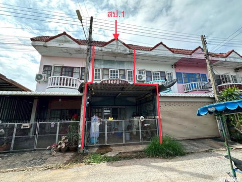 ทาวน์เฮ้าส์ 14 ตร.วา ชัยบาดาล ลพบุรี 600,000