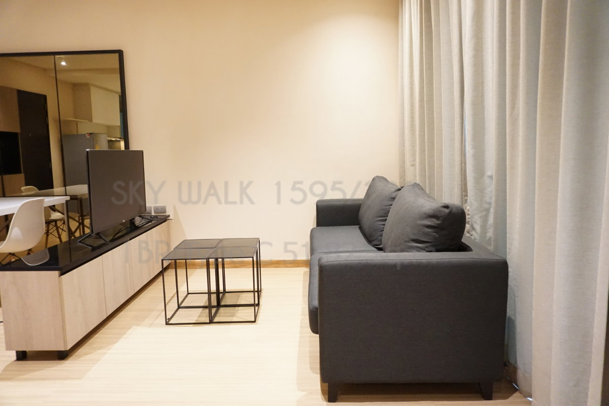รูป ให้เช่า สกาย วอล์ค เรสซิเดนซ์ 1 ห้องนอน 1 ห้องนำ้ 50 ตรม. ค่าเช่า 25,000 บาท/เดือน - รูปที่ 6/15