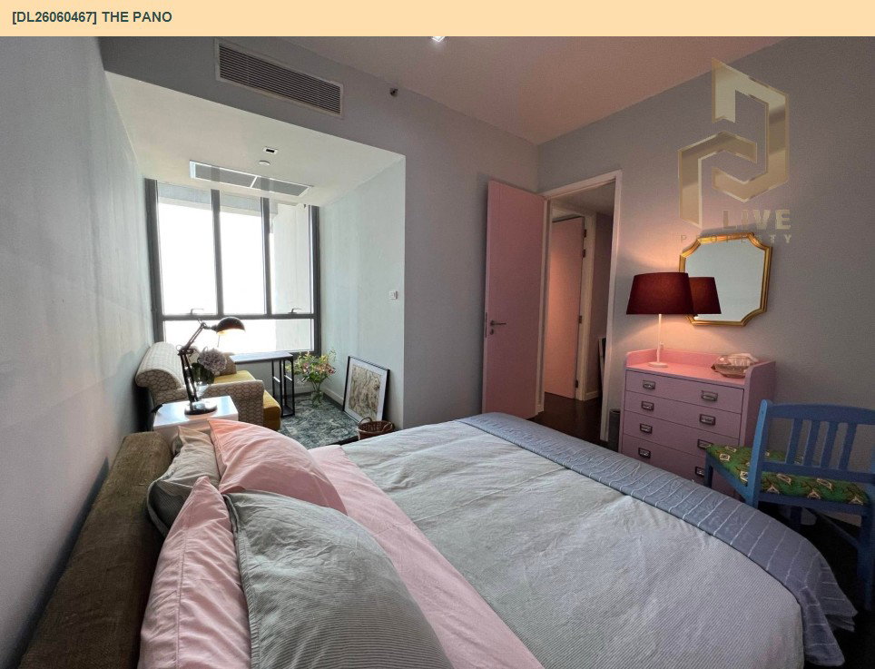 รูป DL26060467 ให้เช่าคอนโด เดอะ พาโน (The Pano) ใกล้ - พร้อมเข้าอยู่ โทรด่วน 0638692663 LineID @952jdxxk - รูปที่ 4/15