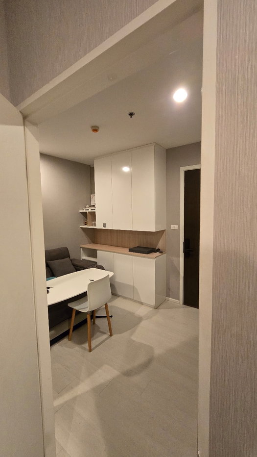 รูป ขายหรือเช่า คอนโด Prodigy Mrt Bangkae  ห้องด้านหลังไม่โดนแดด วิวสาย1 มีเจาะประตูน้องแมวให้เรียบร้อยแล้ว 😄 - รูปที่ 3/8