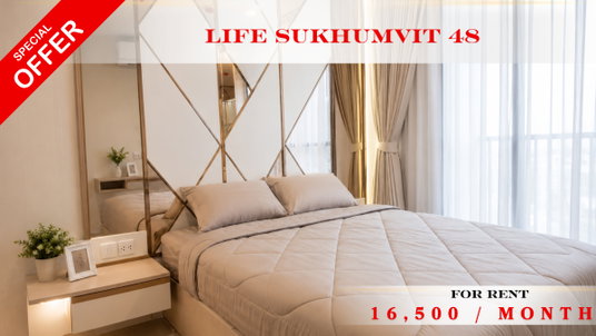 รูปภาพ 🍀🍀🍀Hot Price Units 🔥🔥 ให้เช่า📌ไลฟ์ สุขุมวิท 48 (Line:@rent2022) พร้อมเข้าอยู่ ✨ A11449